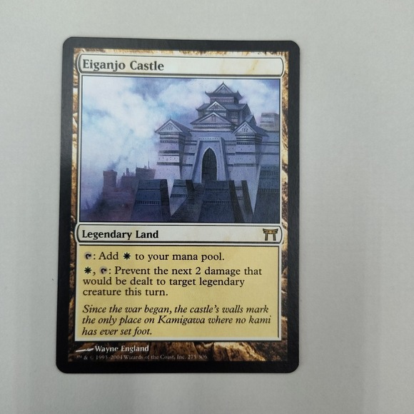 Other - MTG 2004‎ Champions of Kamigawa EIGANJO CASTLE 275 Magic The Gathering 📸SEE📸